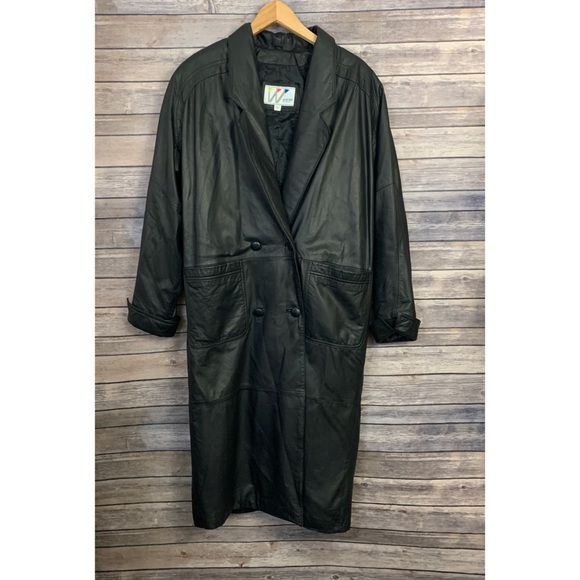 Vintage Wilson Long Leather Jacket